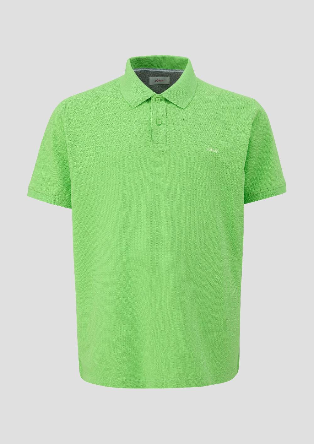 S.Oliver Poloshirt Mit Kleinem Label-Print