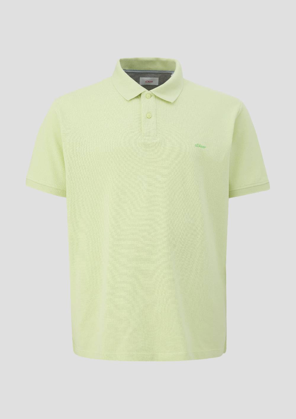 S.Oliver Poloshirt Mit Kleinem Label-Print