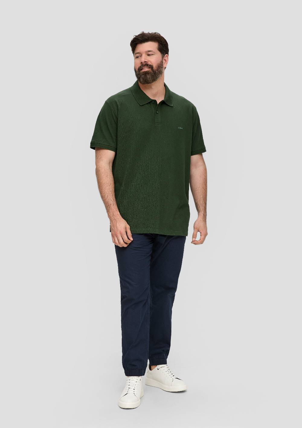 S.Oliver Poloshirt Mit Kleinem Label-Print