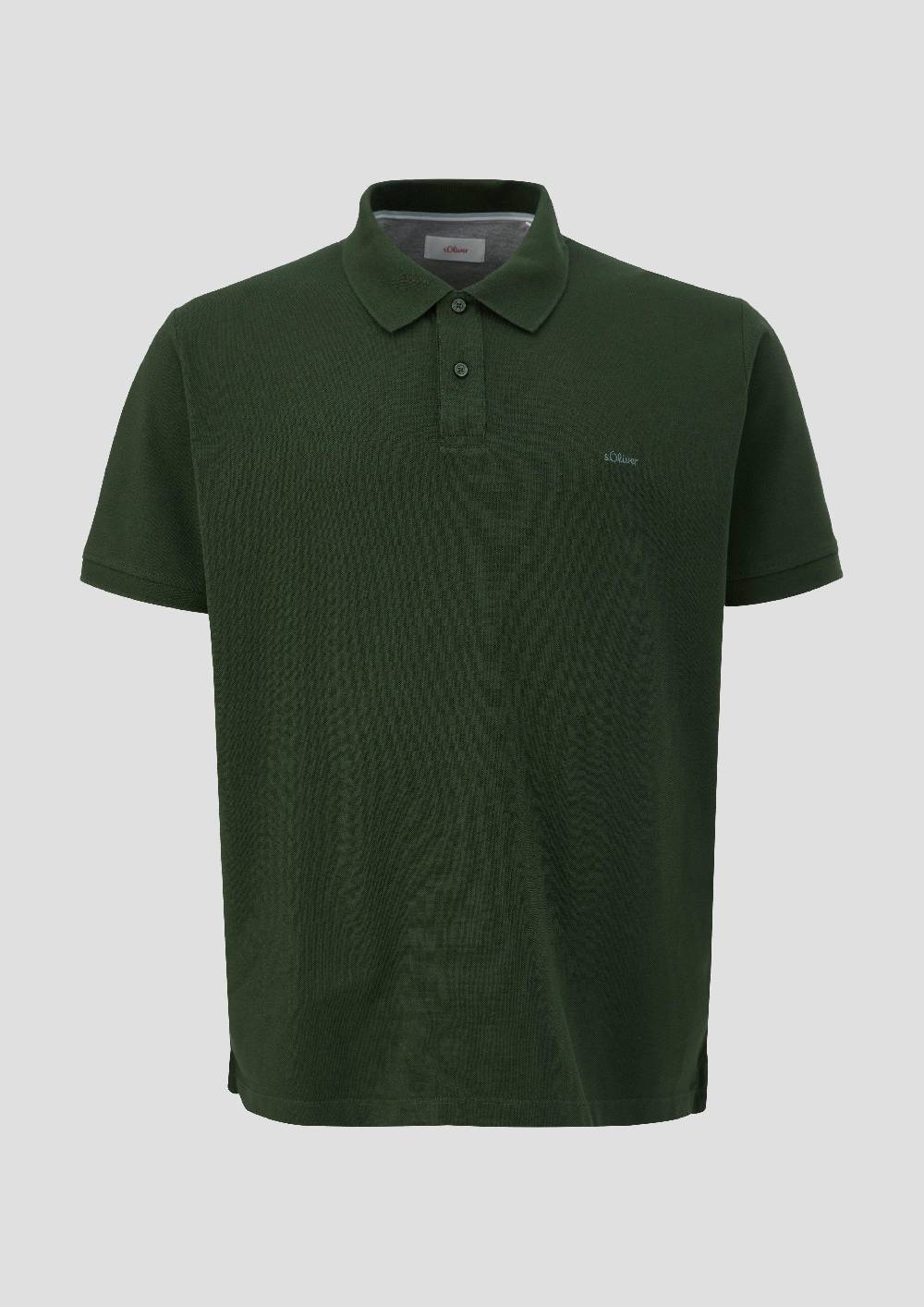 S.Oliver Poloshirt Mit Kleinem Label-Print
