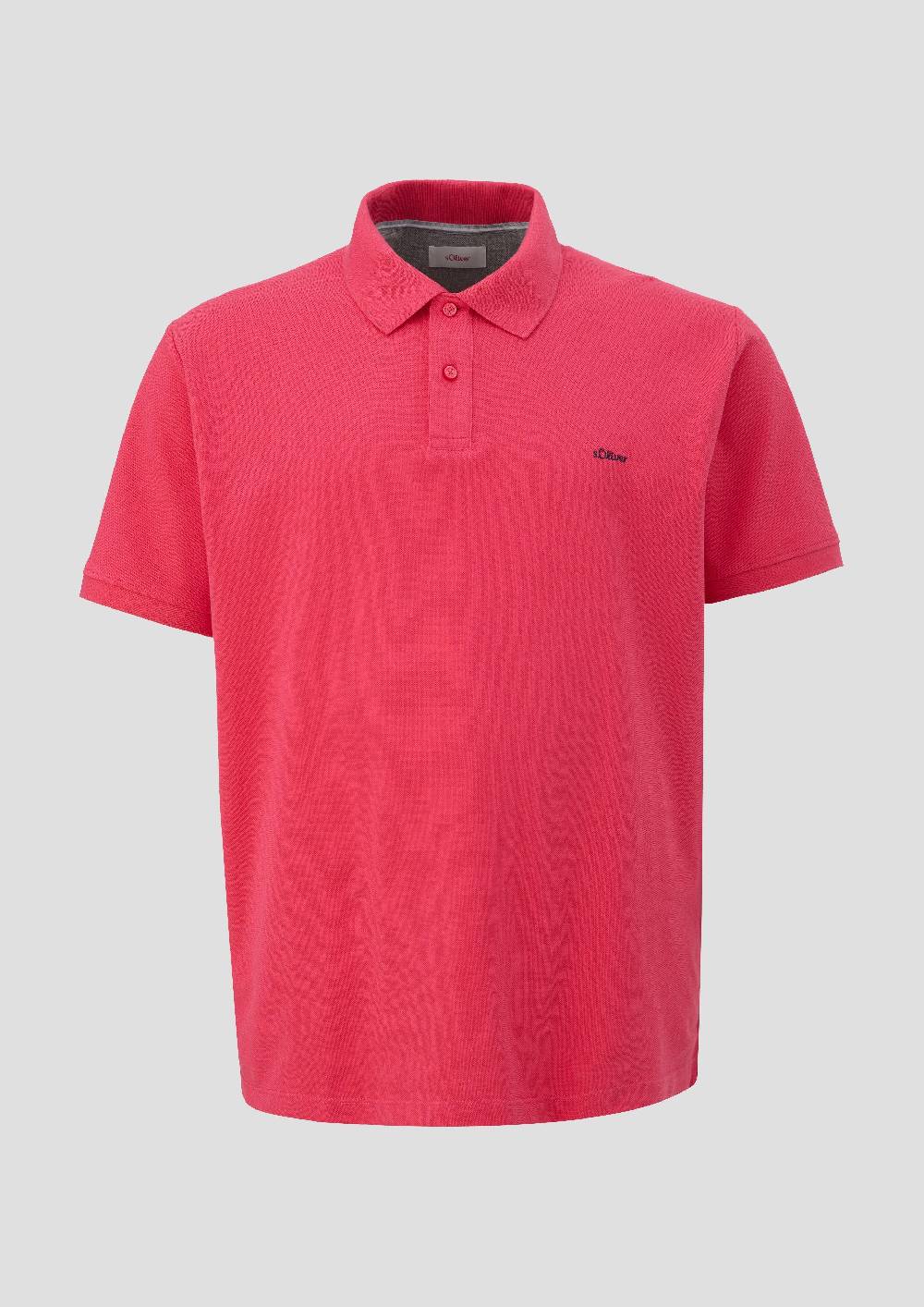 S.Oliver Poloshirt Mit Kleinem Label-Print