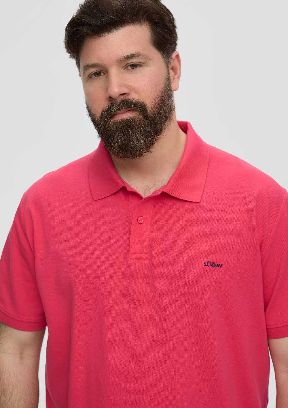 S.Oliver Poloshirt Mit Kleinem Label-Print
