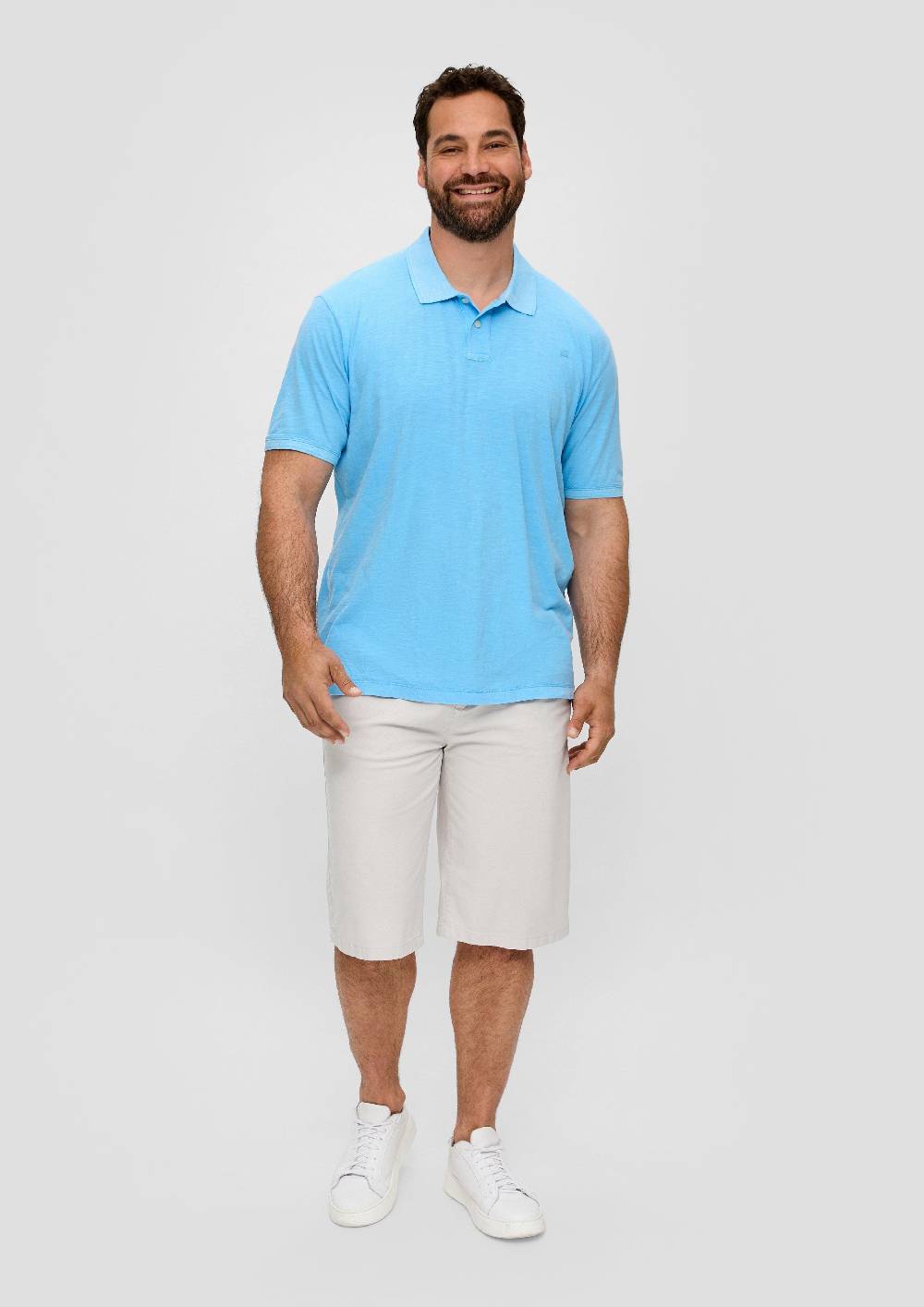 S.Oliver Poloshirt Mit Kleinem Logo-Print