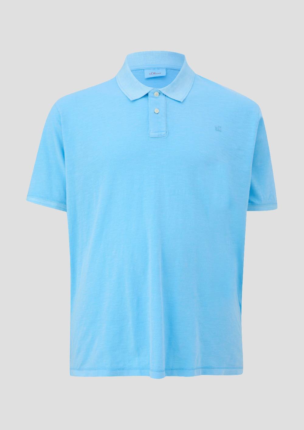 S.Oliver Poloshirt Mit Kleinem Logo-Print