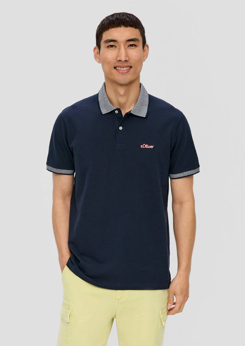 S.Oliver Poloshirt Mit Kontrast-Details