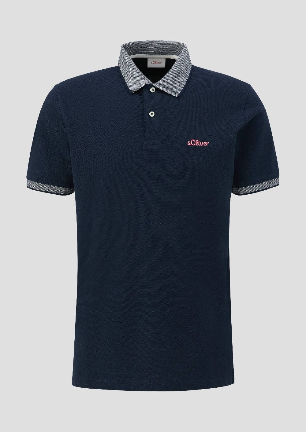 S.Oliver Poloshirt Mit Kontrast-Details