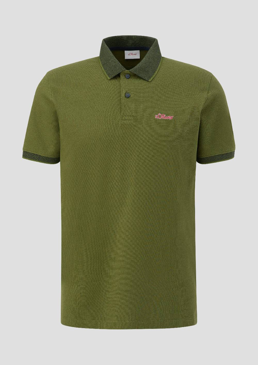 S.Oliver Poloshirt Mit Kontrast-Details
