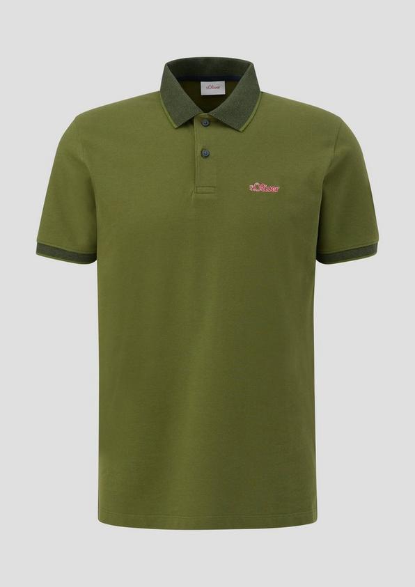s.Oliver Poloshirt mit Kontrast-Details