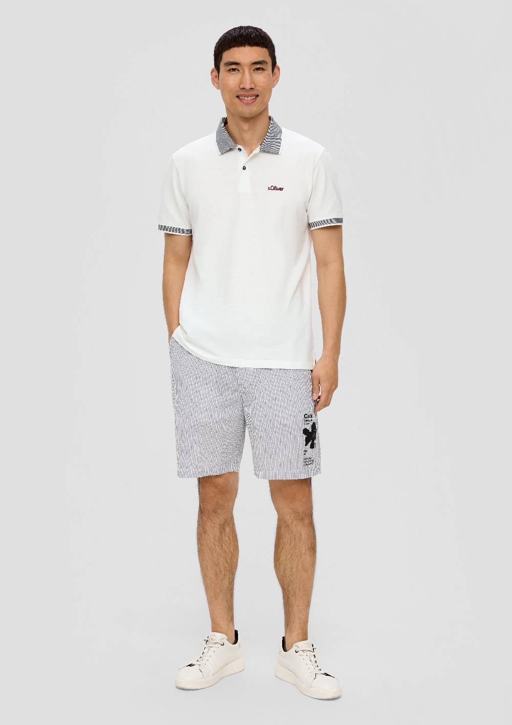 S.Oliver Poloshirt Mit Kontrast-Details