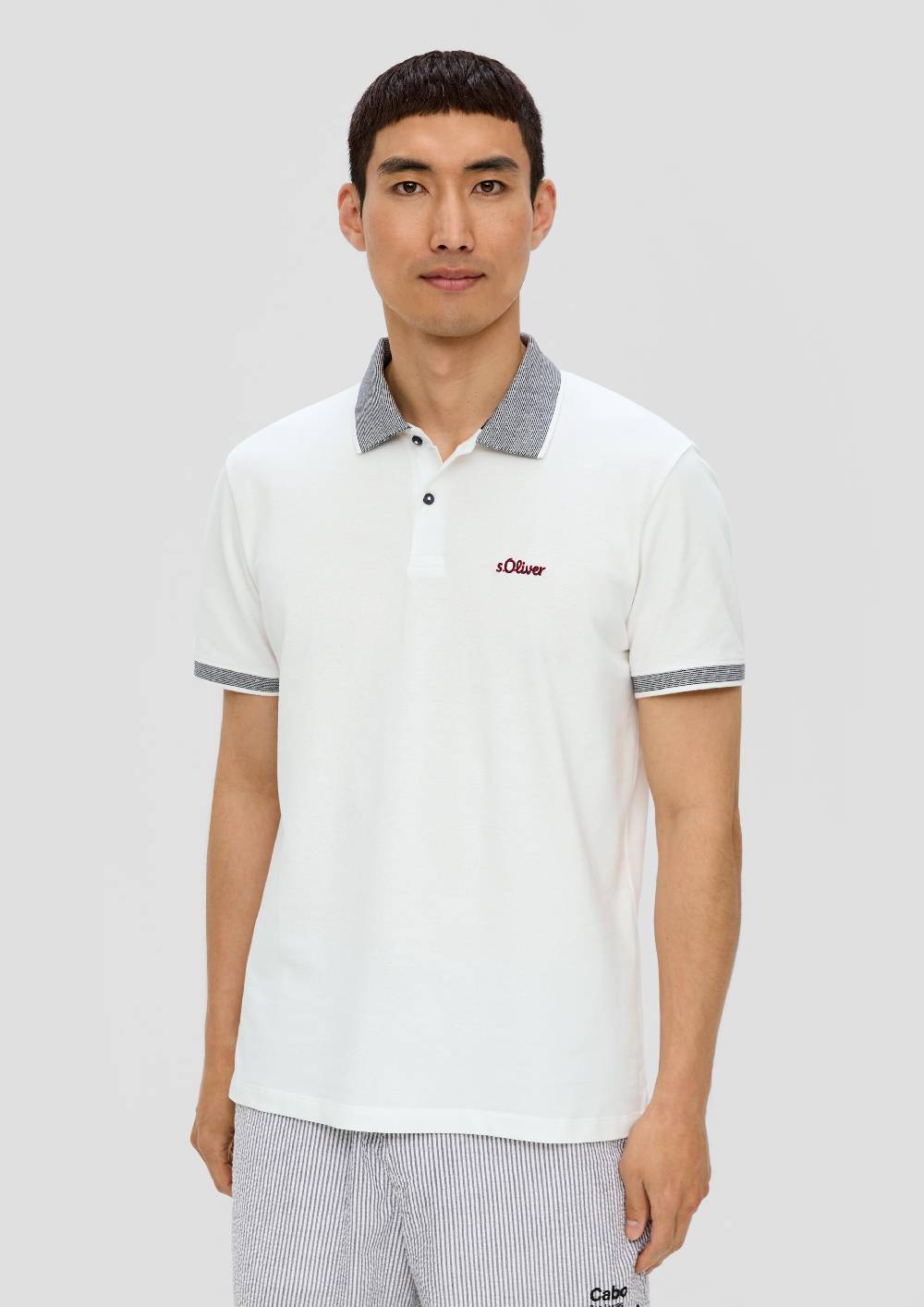 S.Oliver Poloshirt Mit Kontrast-Details
