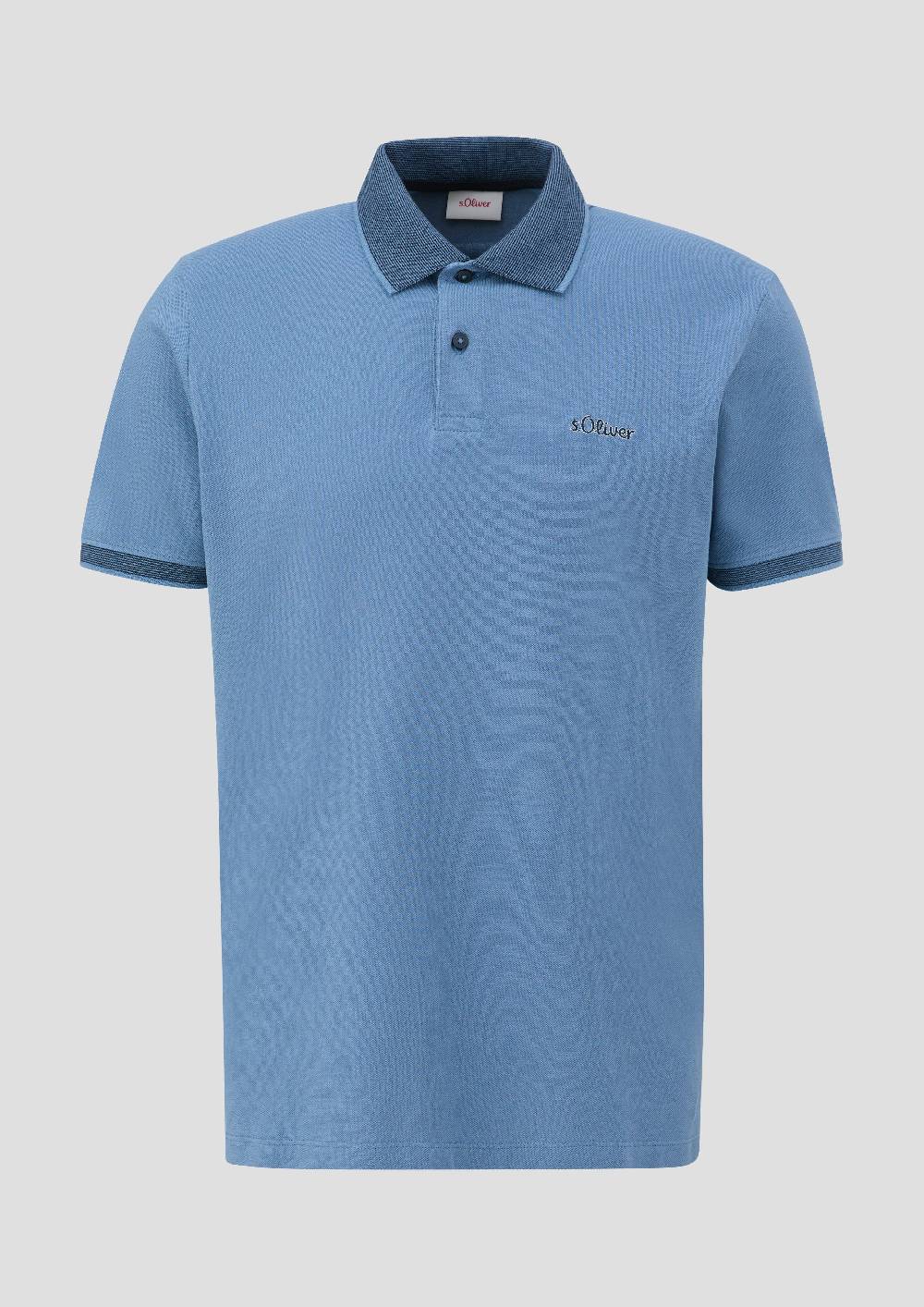 S.Oliver Poloshirt Mit Kontrast-Details
