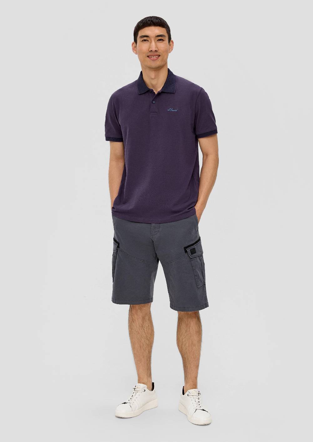 S.Oliver Poloshirt Mit Kontrast-Details