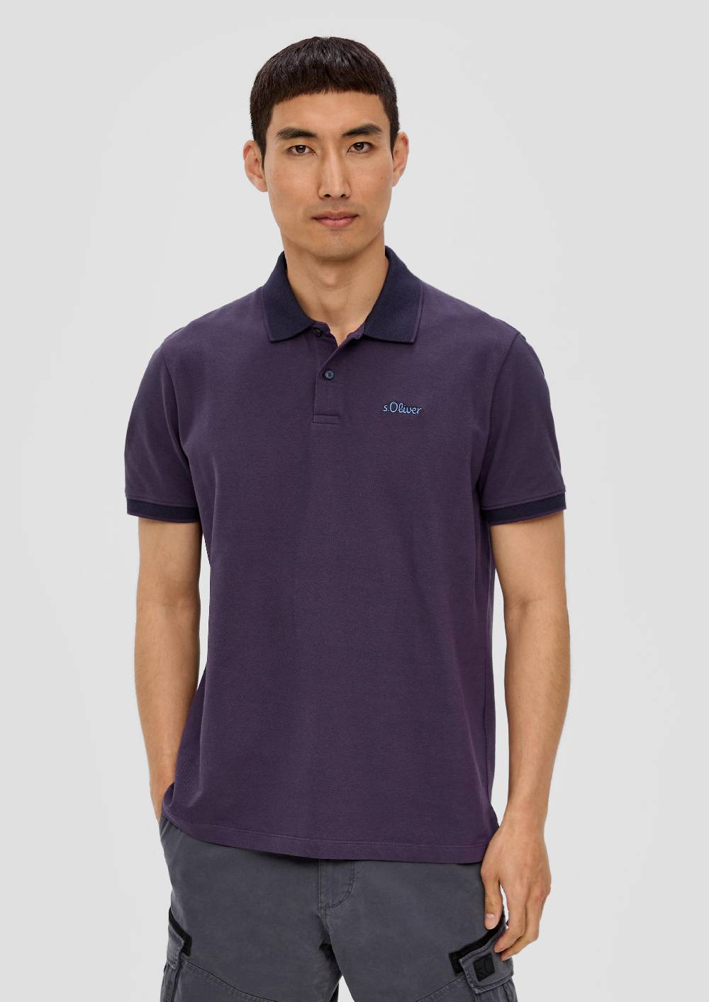 S.Oliver Poloshirt Mit Kontrast-Details