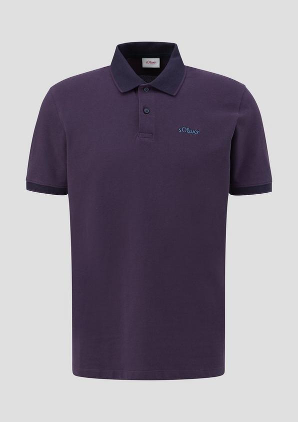 s.Oliver Poloshirt mit Kontrast-Details