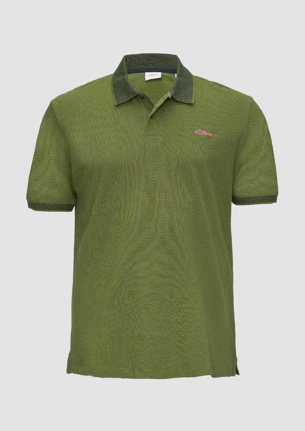 S.Oliver Poloshirt Mit Kontrast-Details