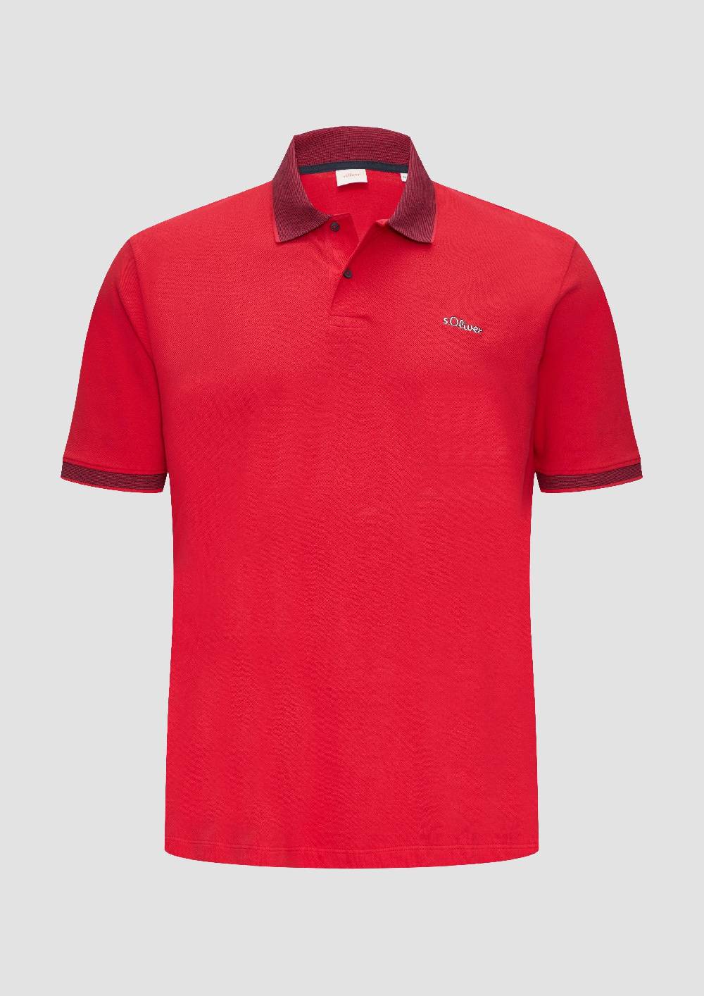 S.Oliver Poloshirt Mit Kontrast-Details