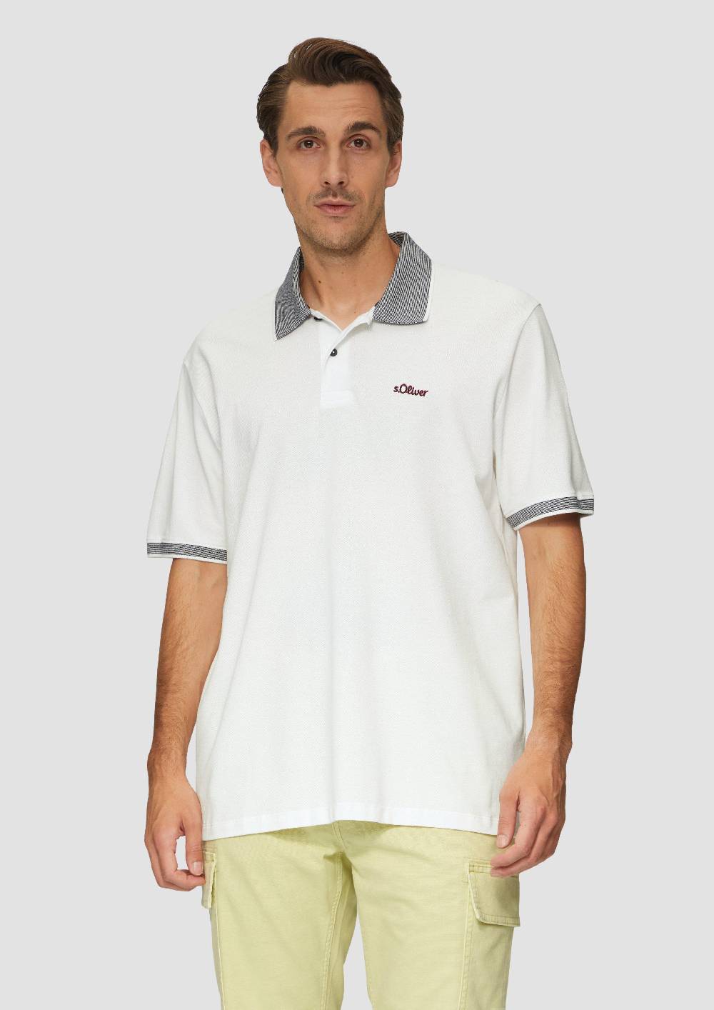 S.Oliver Poloshirt Mit Kontrast-Details