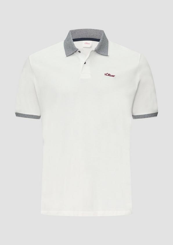 s.Oliver Poloshirt mit Kontrast-Details