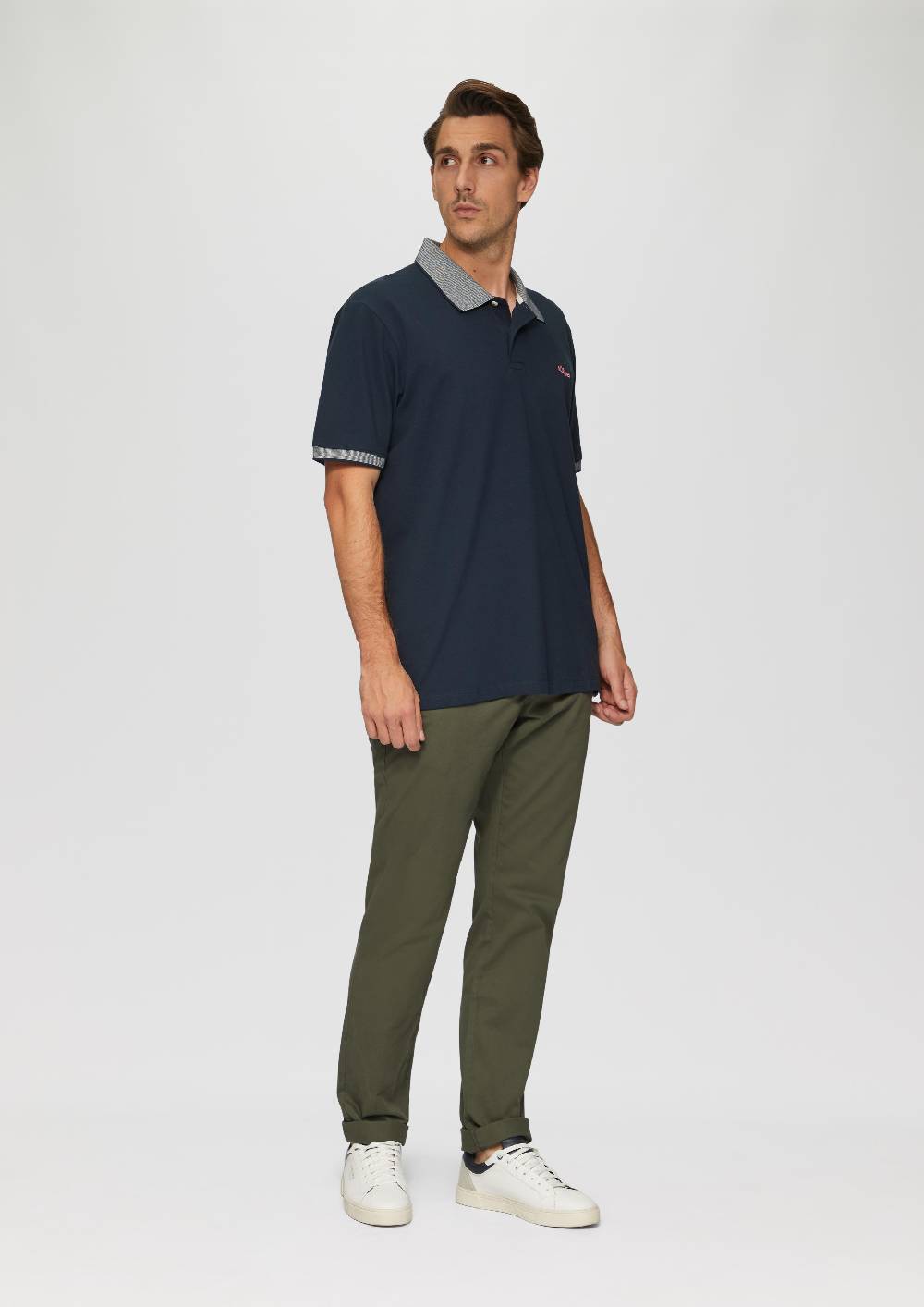 S.Oliver Poloshirt Mit Kontrast-Details