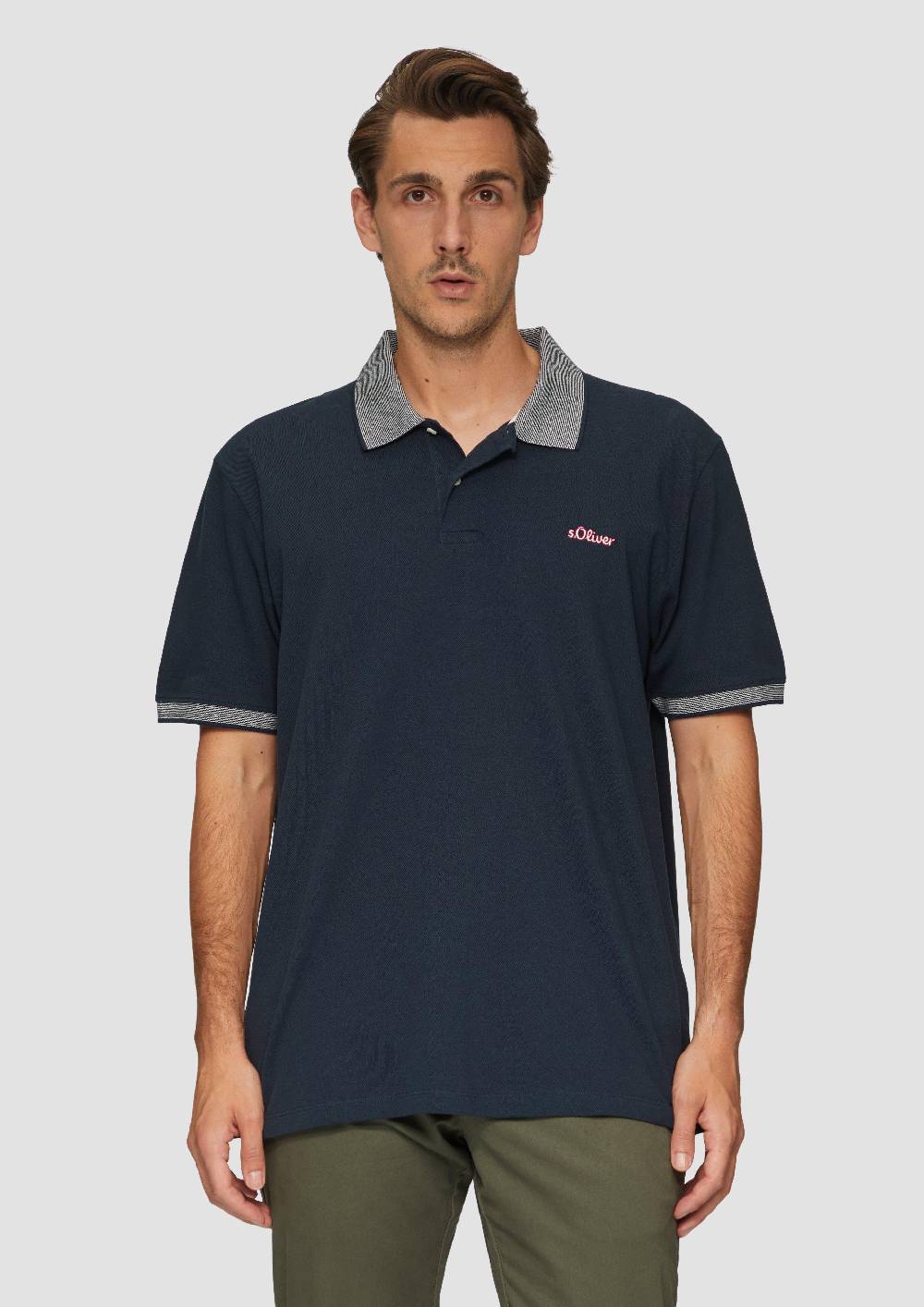 S.Oliver Poloshirt Mit Kontrast-Details