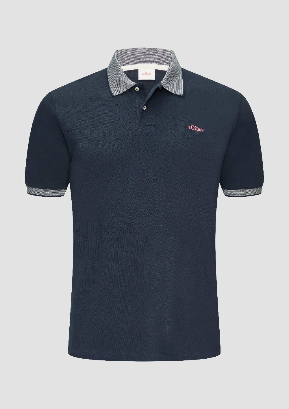 S.Oliver Poloshirt Mit Kontrast-Details