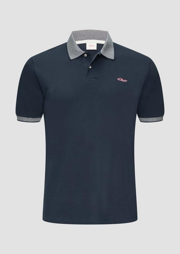 s.Oliver Poloshirt mit Kontrast-Details