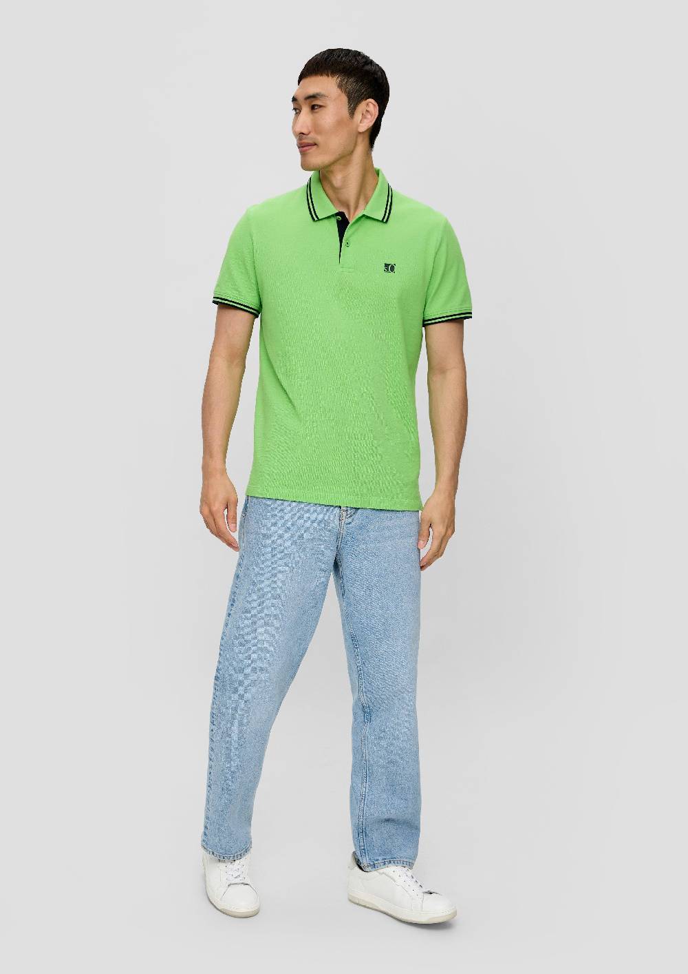 S.Oliver Poloshirt Mit Kontrast-Details