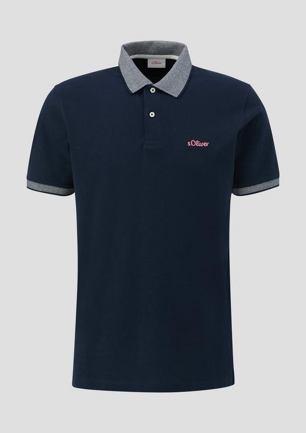 s.Oliver Poloshirt mit Kontrast-Details