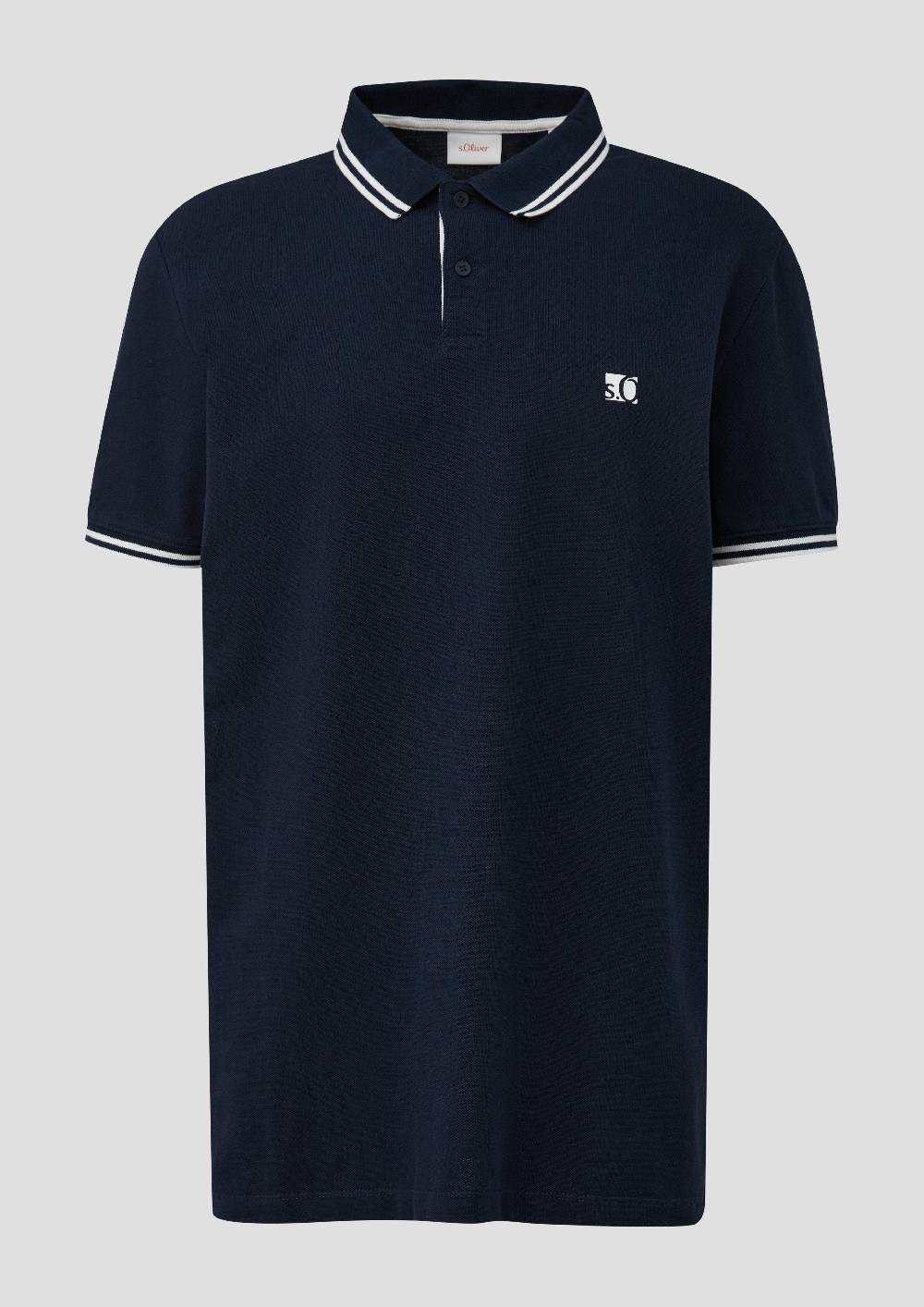 S.Oliver Poloshirt Mit Kontrastdetails