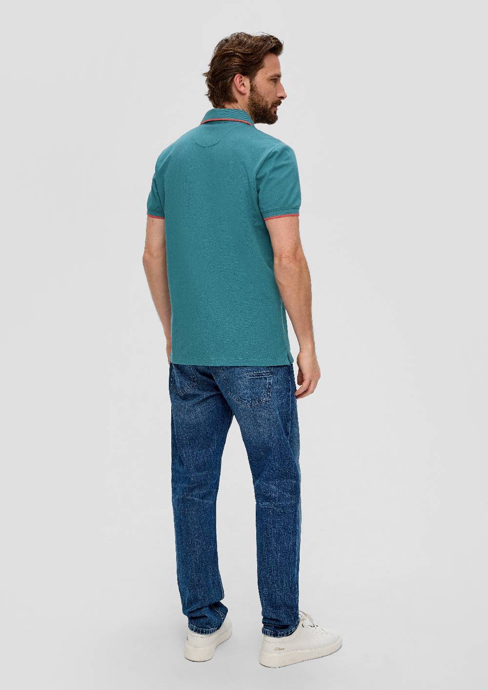 S.Oliver Poloshirt Mit Logo