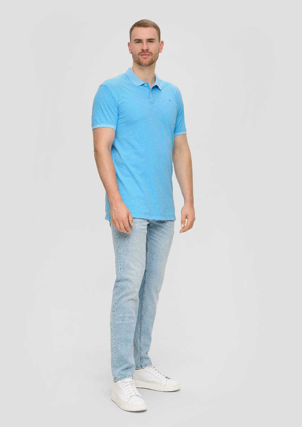 S.Oliver Poloshirt Mit Logo-Detail
