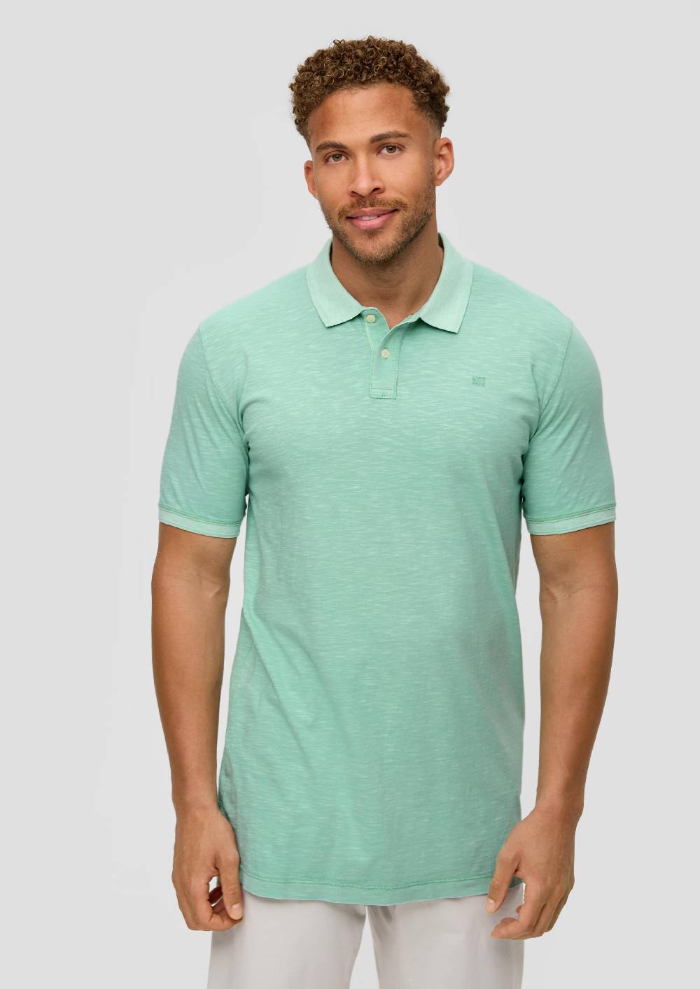 S.Oliver Poloshirt Mit Logo-Detail