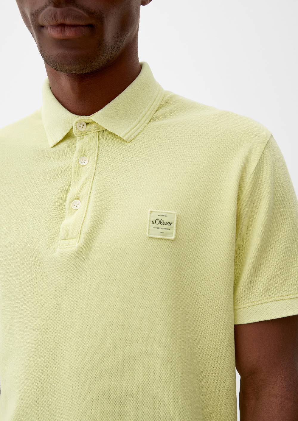 S.Oliver Poloshirt Mit Logo-Patch