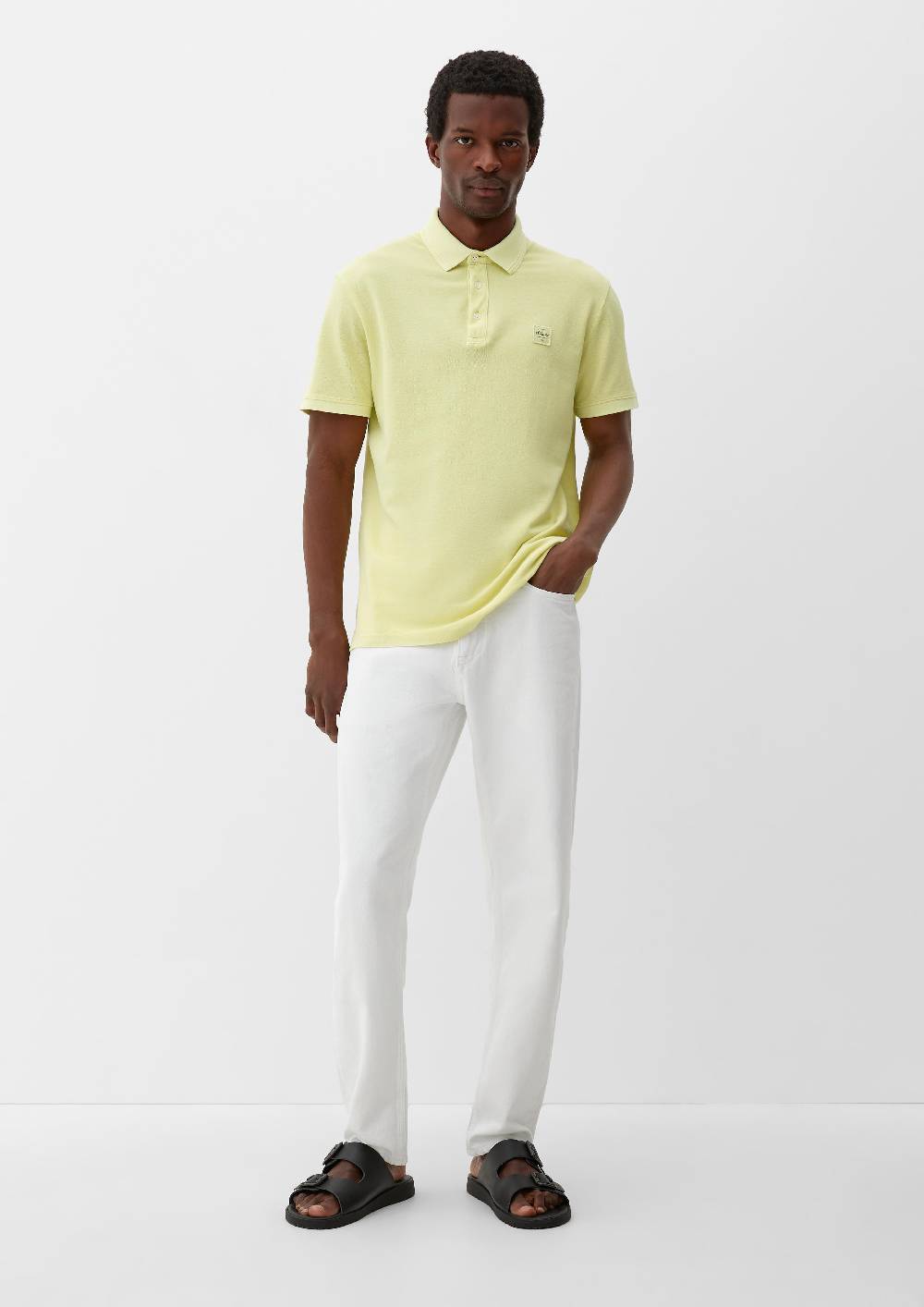 S.Oliver Poloshirt Mit Logo-Patch
