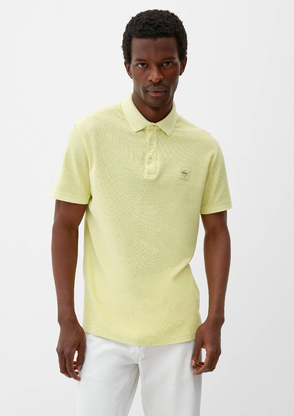 S.Oliver Poloshirt Mit Logo-Patch
