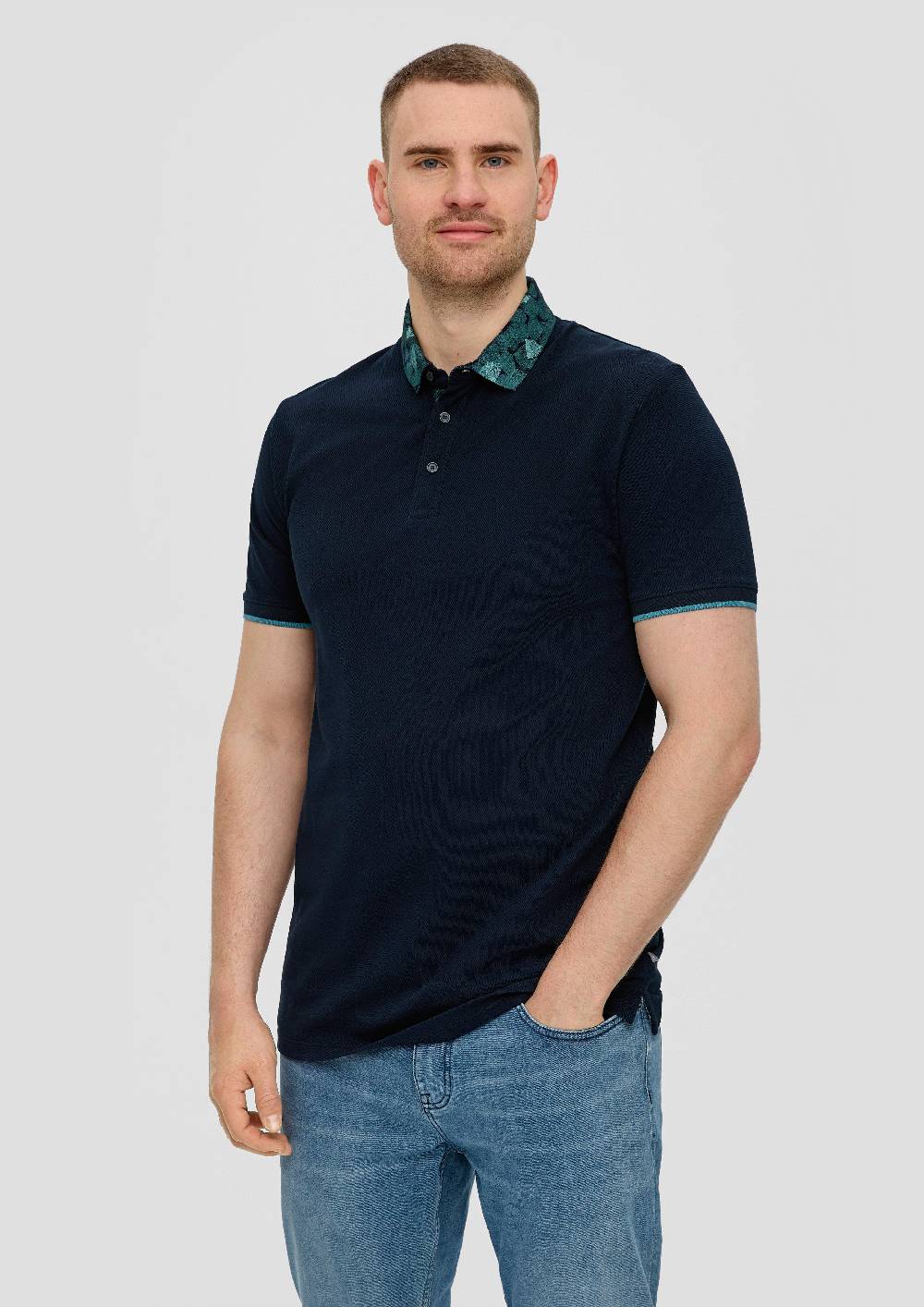 S.Oliver Poloshirt Mit Piquéstruktur