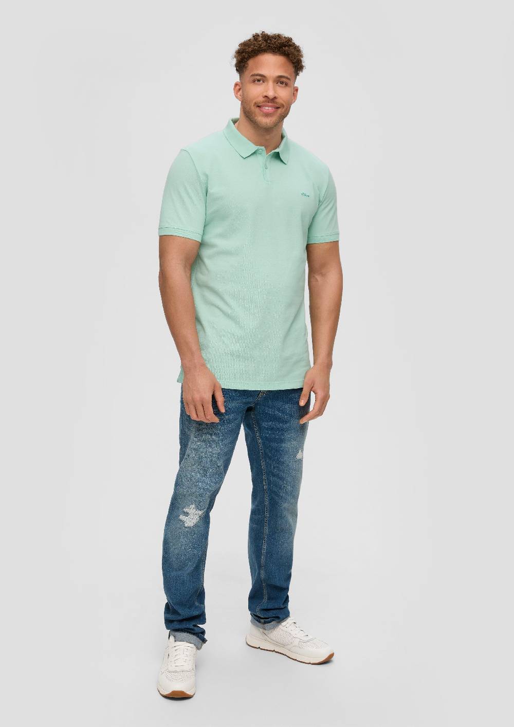 S.Oliver Poloshirt Mit Piquéstruktur