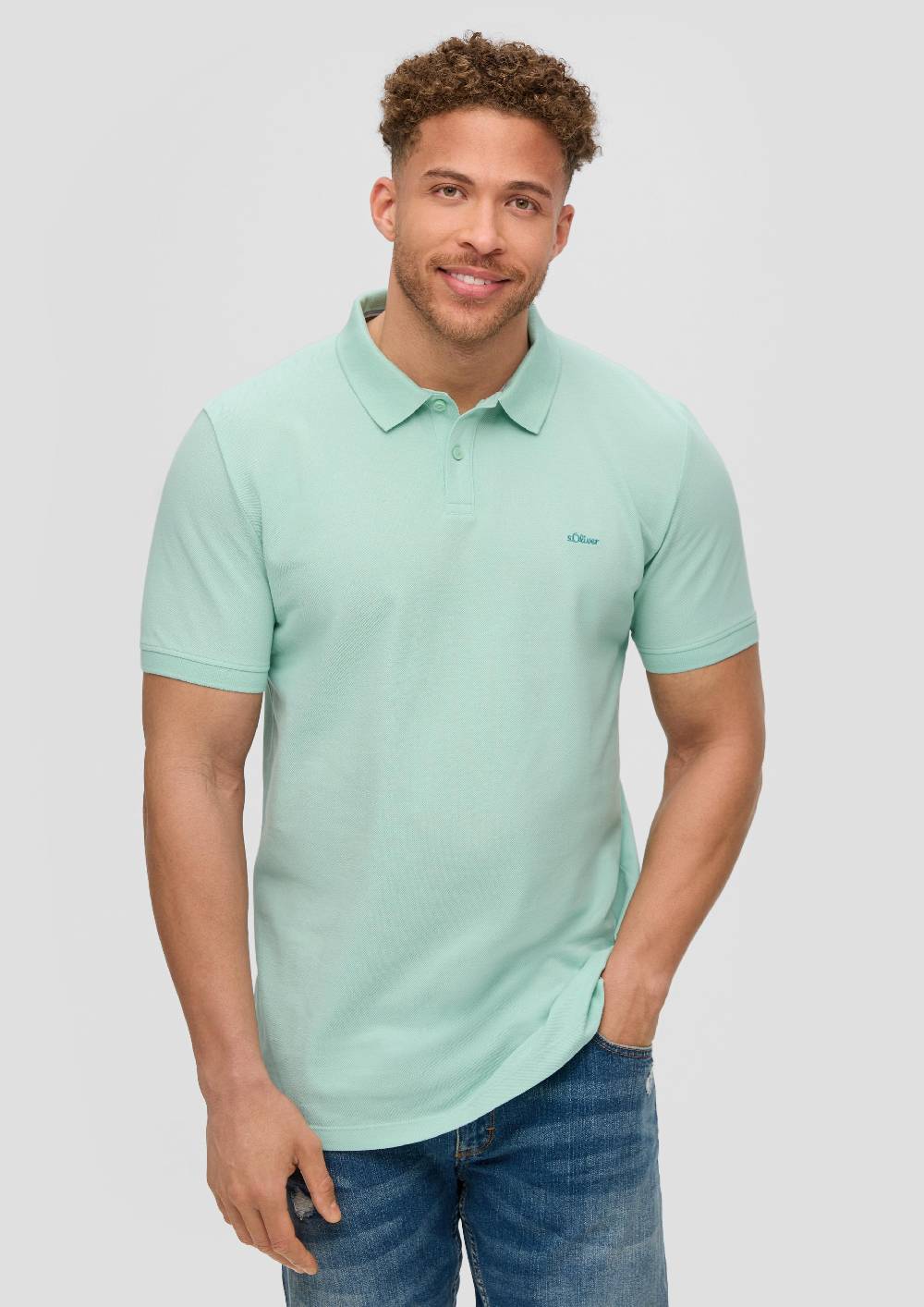 S.Oliver Poloshirt Mit Piquéstruktur