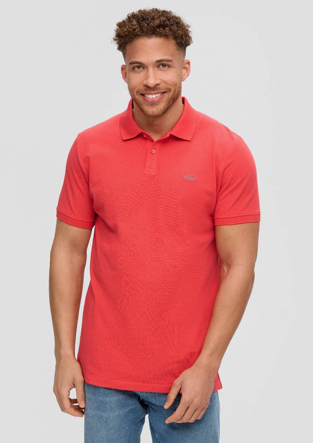 S.Oliver Poloshirt Mit Piquéstruktur