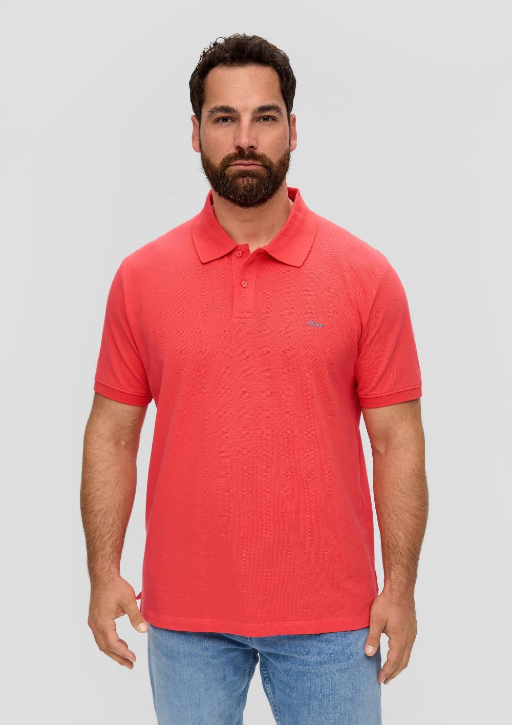 S.Oliver Poloshirt Mit Piquéstruktur