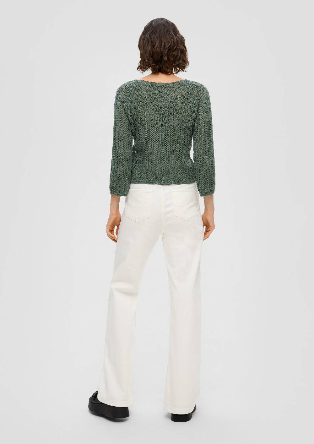 S.Oliver Pullover Aus Ajourstrick