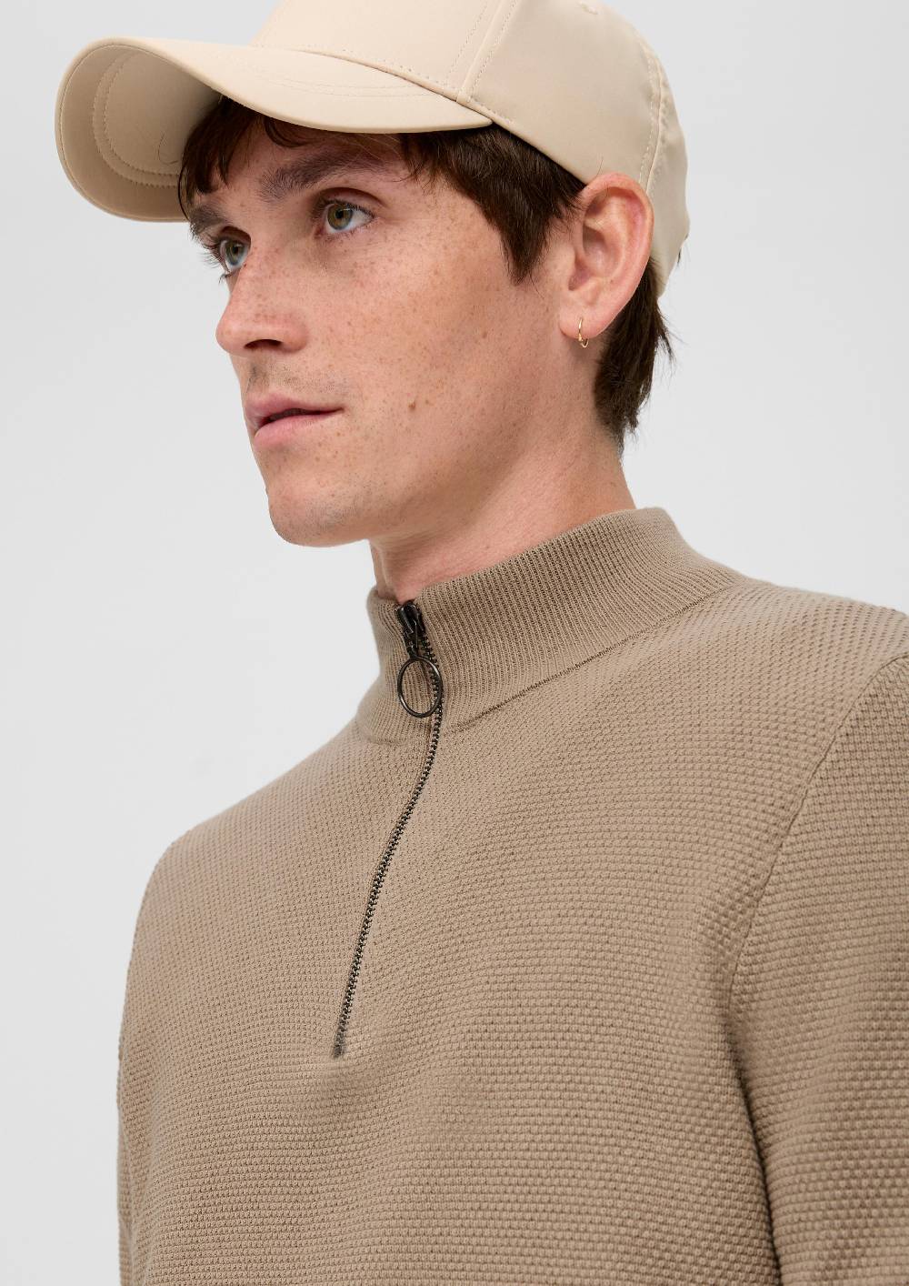 S.Oliver Pullover Aus Strukturstrick