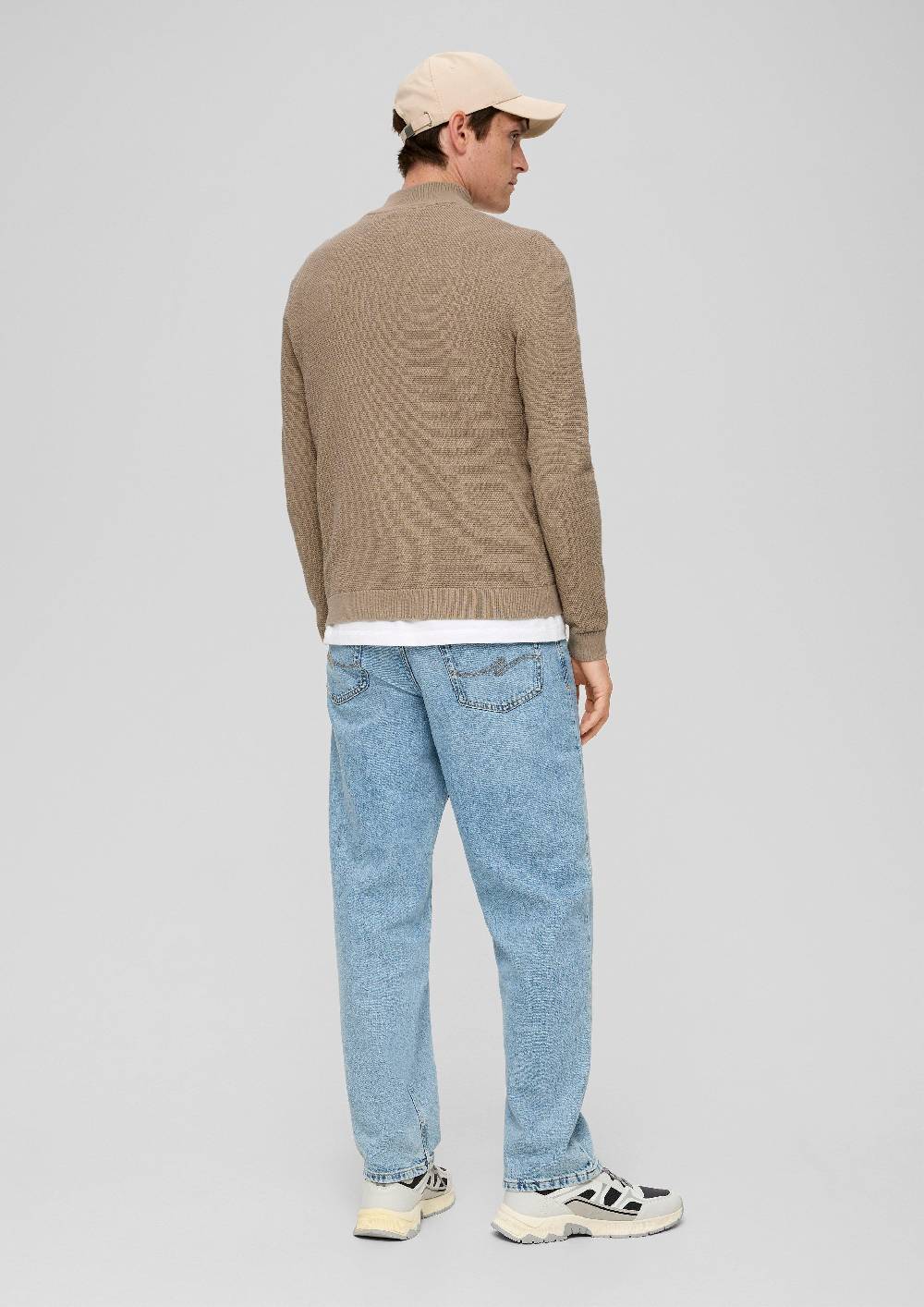 S.Oliver Pullover Aus Strukturstrick