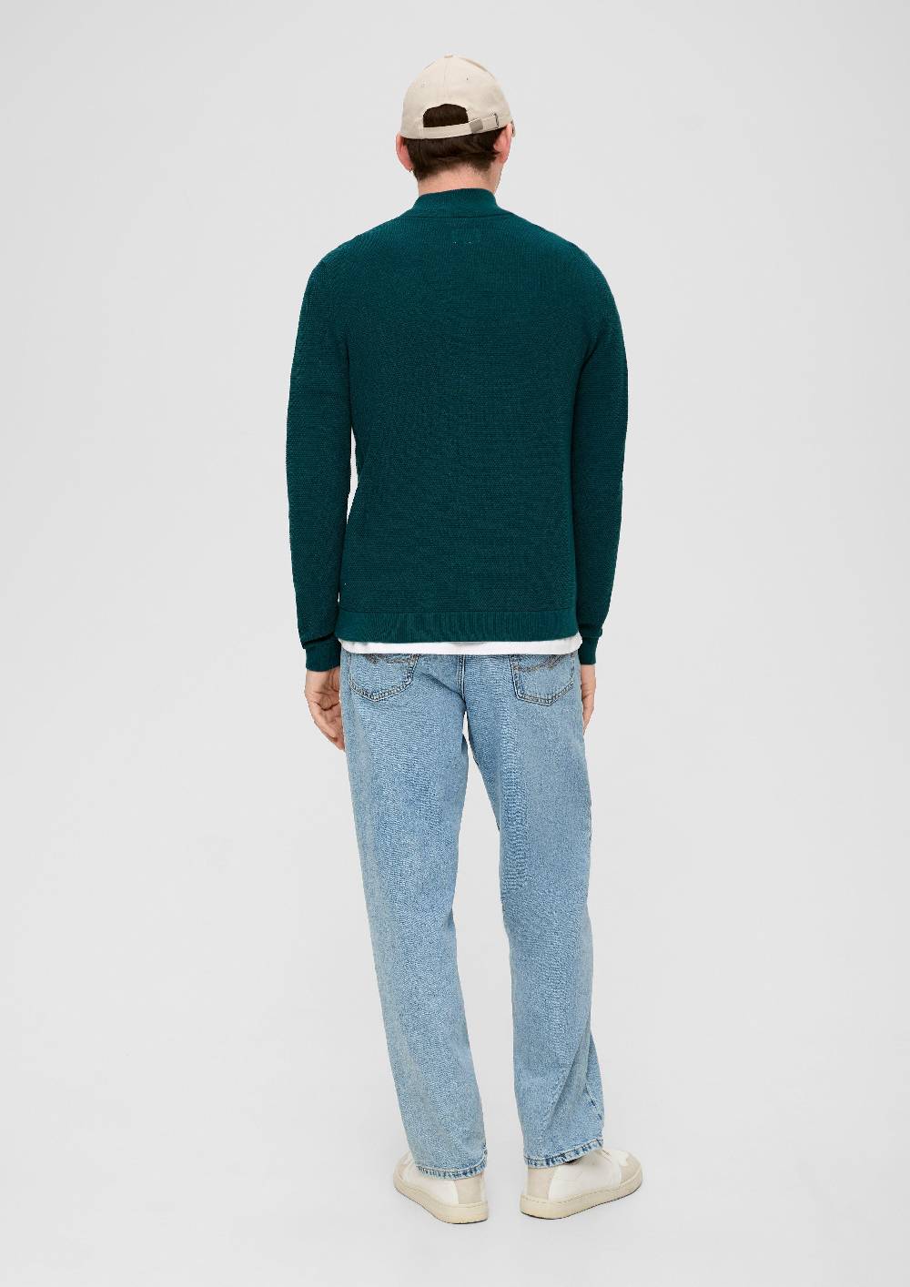 S.Oliver Pullover Aus Strukturstrick