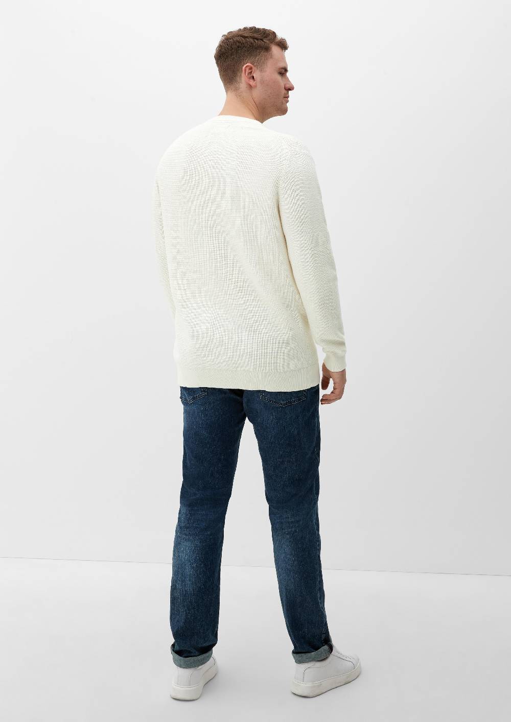 S.Oliver Pullover Aus Strukturstrick