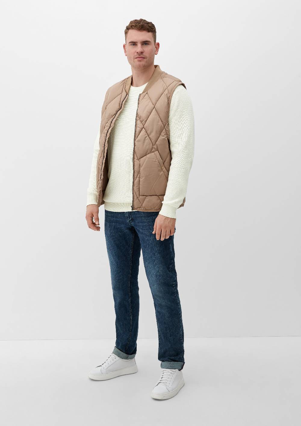 S.Oliver Pullover Aus Strukturstrick