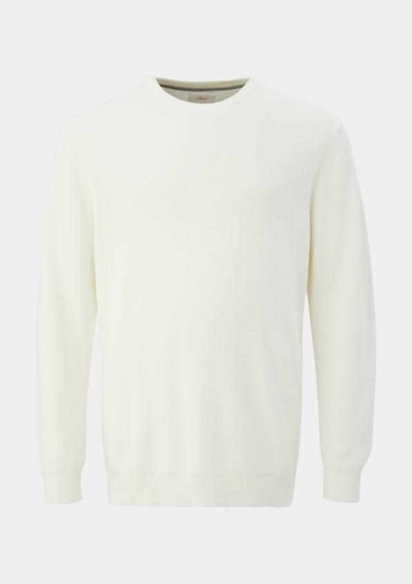 s.Oliver Pullover aus Strukturstrick