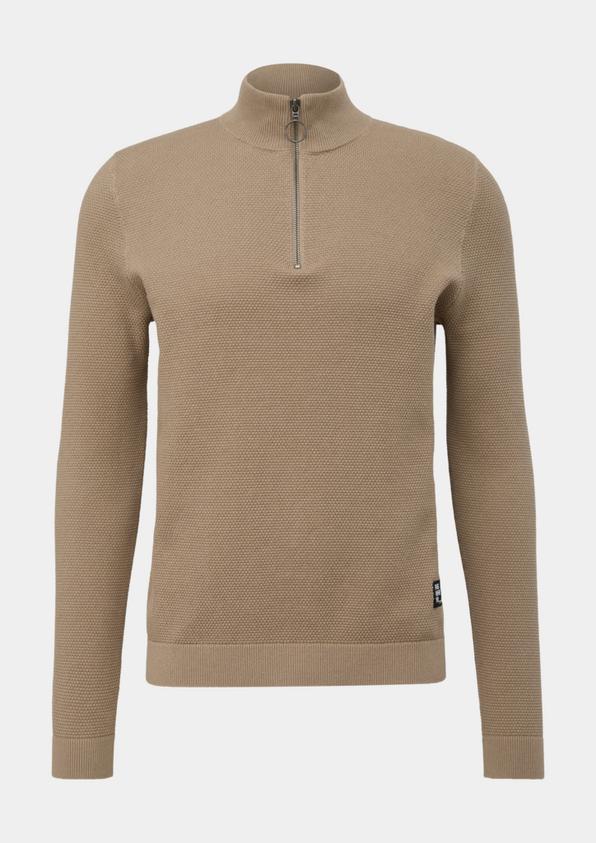 s.Oliver Pullover aus Strukturstrick