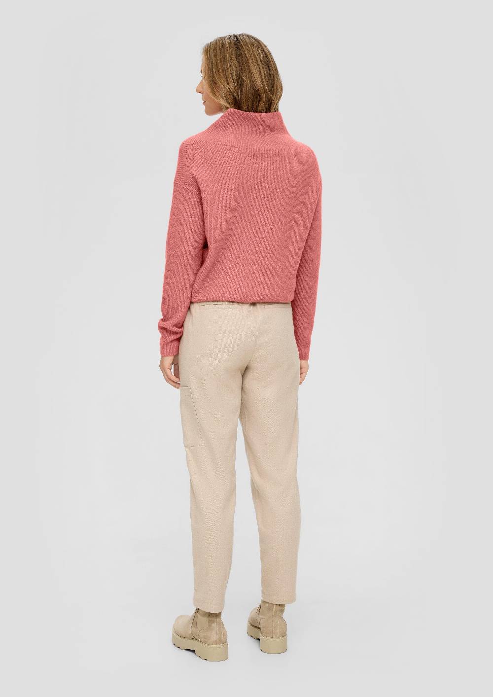 S.Oliver Pullover In Rippstrick-Qualität