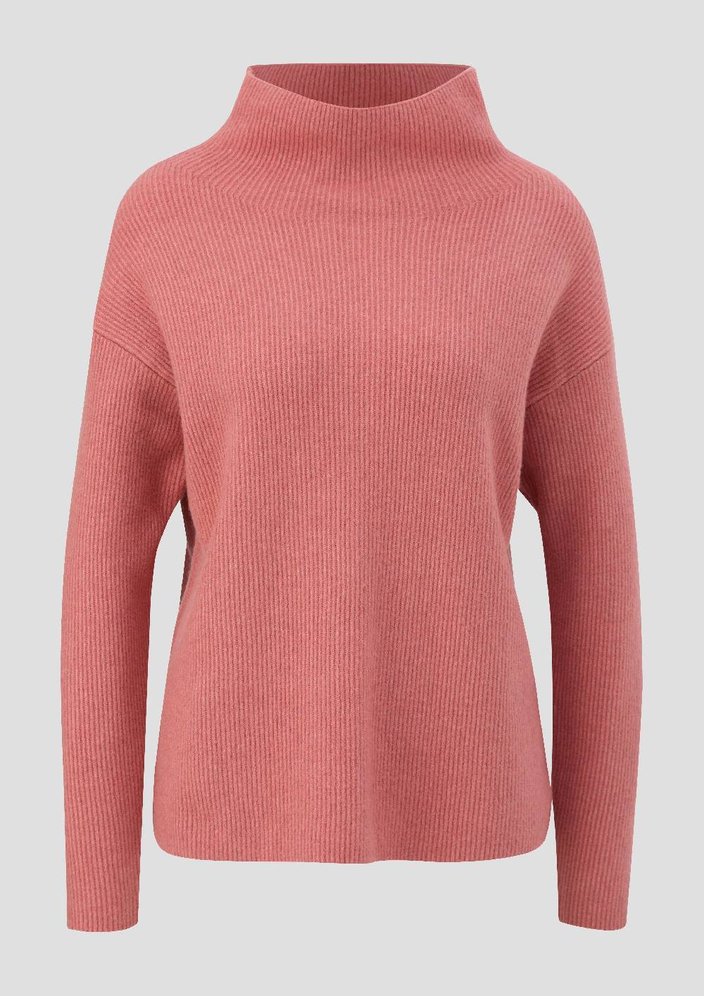 S.Oliver Pullover In Rippstrick-Qualität